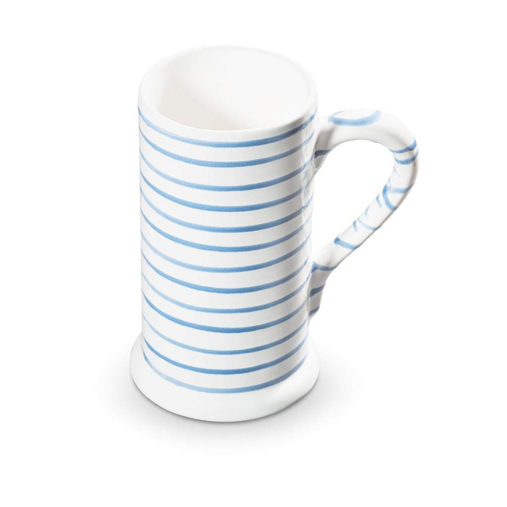gmundner-keramik-bierkrug-blaugeflammt-0-5-liter image 1