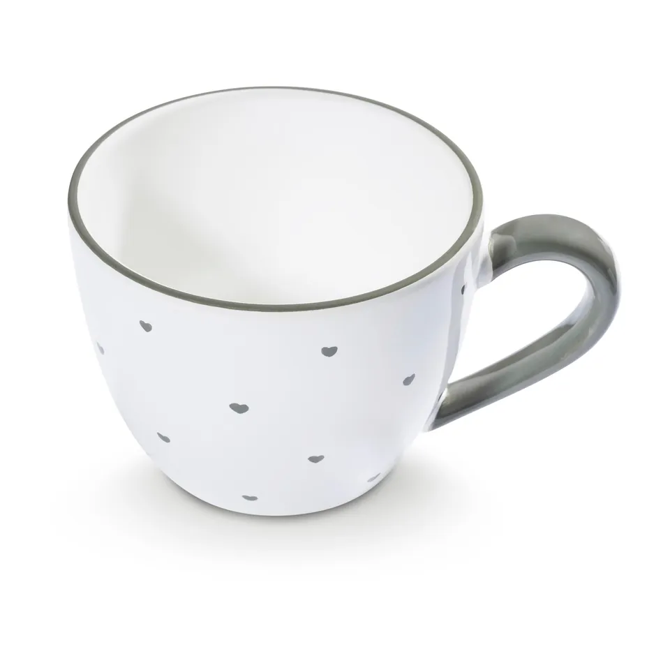 gmundner-keramik-teetasse-maxima-herzerl-grau-0-4-liter-handgemacht-in-sterreich image 1