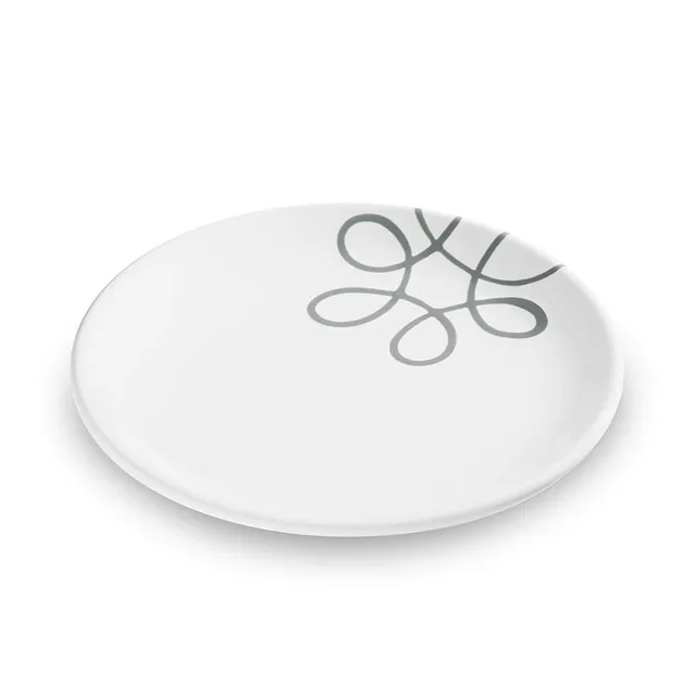 gmundner-keramik-dessertteller-cup-pur-geflammt-grau-20-cm image 1