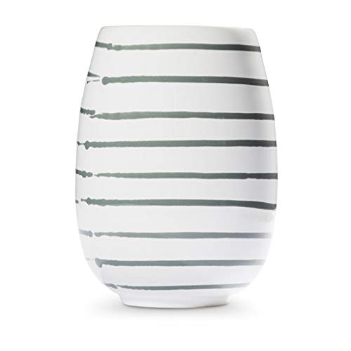 gmundner-keramik-vase-15-cm-graugeflammt image 4