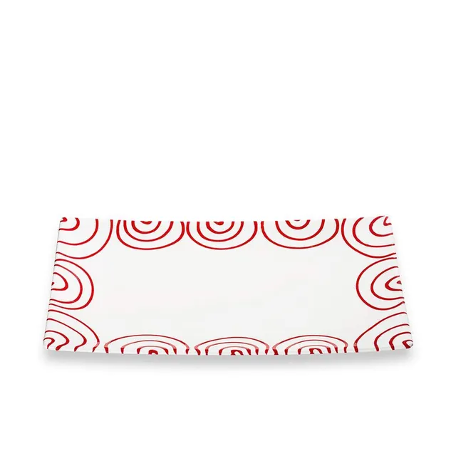 gmundner-keramik-platte-rechteckig-30x20x2-5-cm-rotgeflammt-handgemacht-in-sterr image 1