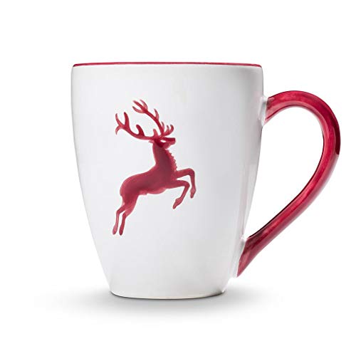 gmundner-keramik-bordeauxroter-hirsch-fr-hst-cksbecher-max-0-3-l image 8