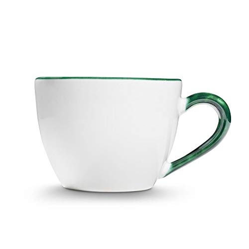 gmundner-keramik-teetasse-maxima-0-4-liter-gr-ner-rand-handgemacht-in-sterreich image 4