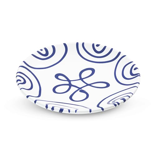 gmundner-keramik-dunkelblaugeflammt-unterteller-cup-15-cm image 3