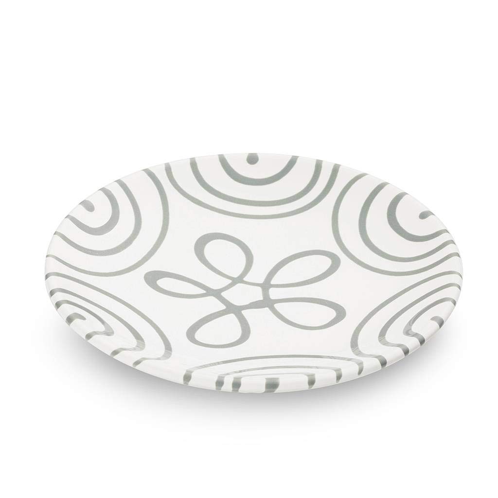 gmundner-keramik-unterteller-15-cm-gelbgeflammt-f-r-kaffeetasse-cup-handgemachte image 3