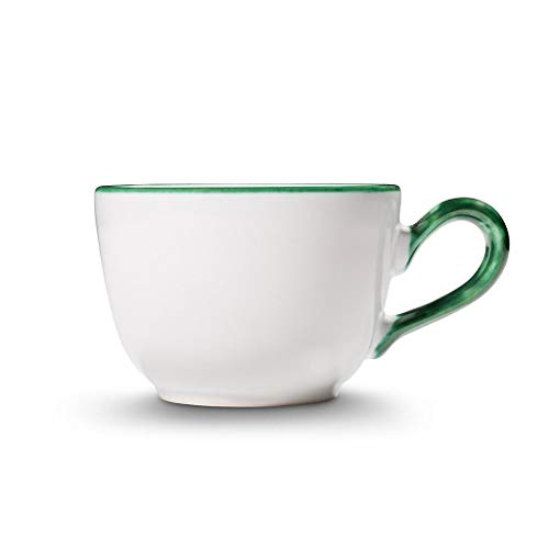 gmundner-keramik-kaffeetasse-glatt-0-19-liter-gr-ner-rand image 4