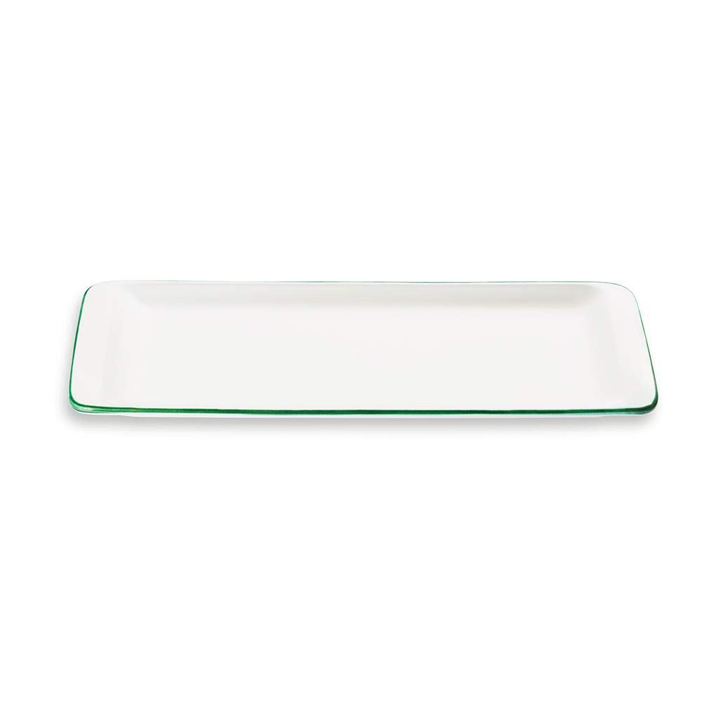 gmundner-keramik-gr-ner-rand-stollenplatte-42-x-16-cm-handgemacht-in-sterreich image 1