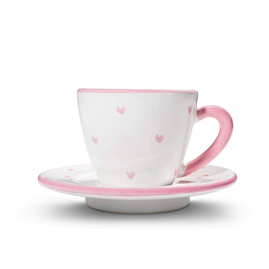 gmundner-keramik-herzerl-rosa-espresso-for-you-gourmet-geschirrset image 2