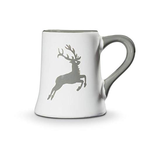 gmundner-keramik-stamperl-krug-grauer-hirsch-0-03-liter-handgemacht-in-sterreich image 5