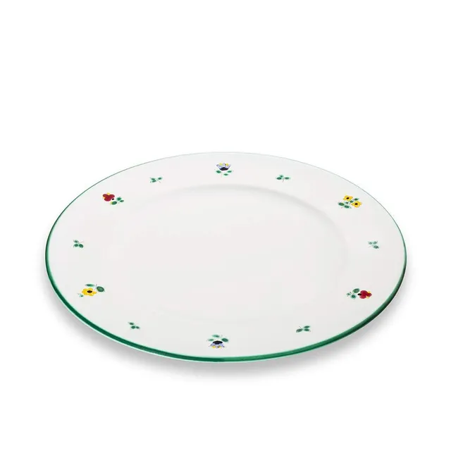 gmundner-keramik-speiseteller-gourmet-29-cm-streublume image 1