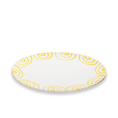 gmundner-keramik-platte-oval-gelbgeflammt-28-x-21-x-2-3-cm-handgemacht-in-sterre image 3
