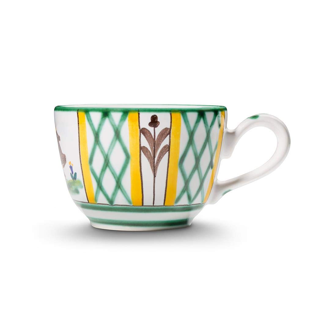 gmundner-keramik-kaffeetasse-glatt-jagd-0-19-liter-handgemacht-in-sterreich image 2