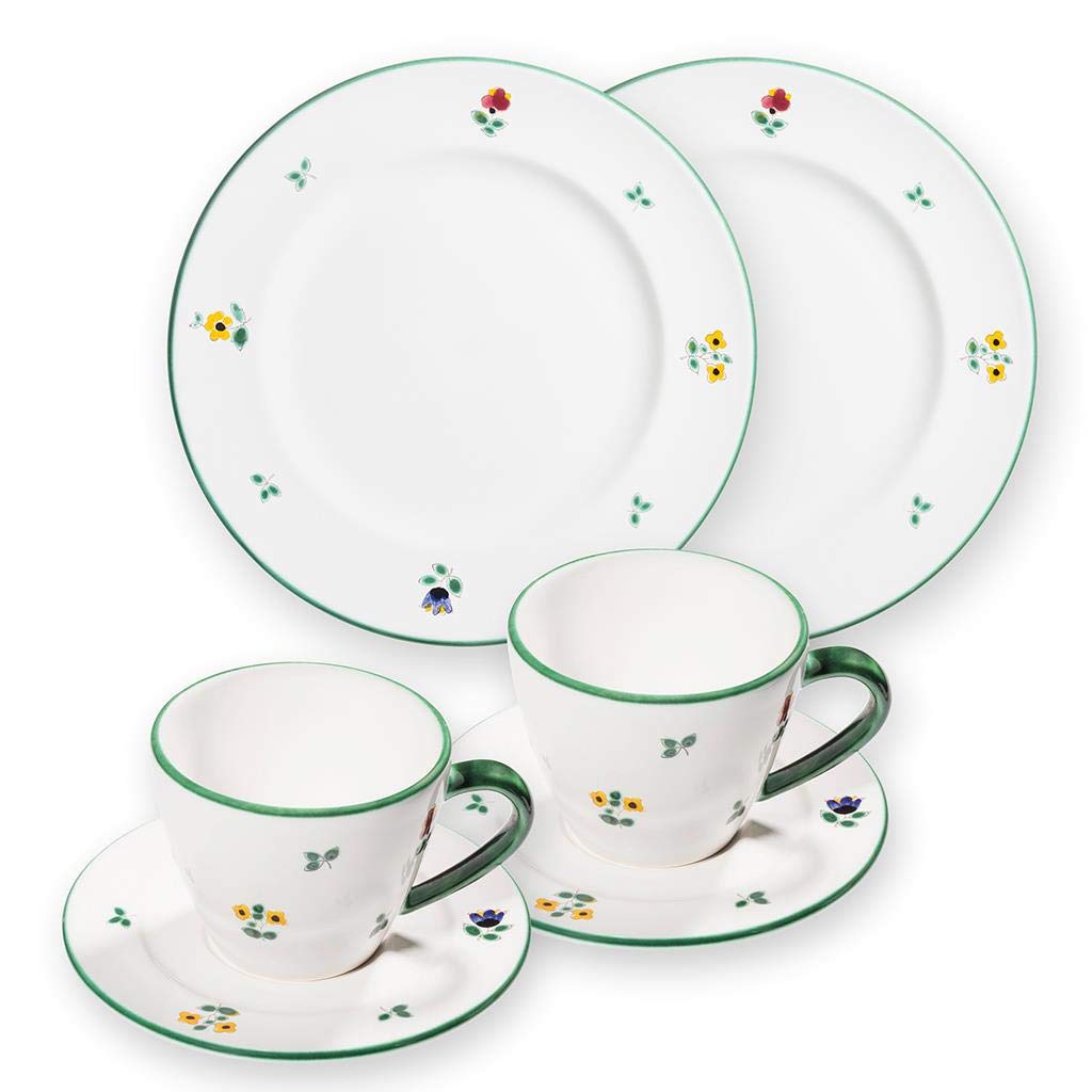 gmundner-keramik-breakfast-for-two-gourmet-geschirrset-streublume-6-teilig-2-kaf image 1