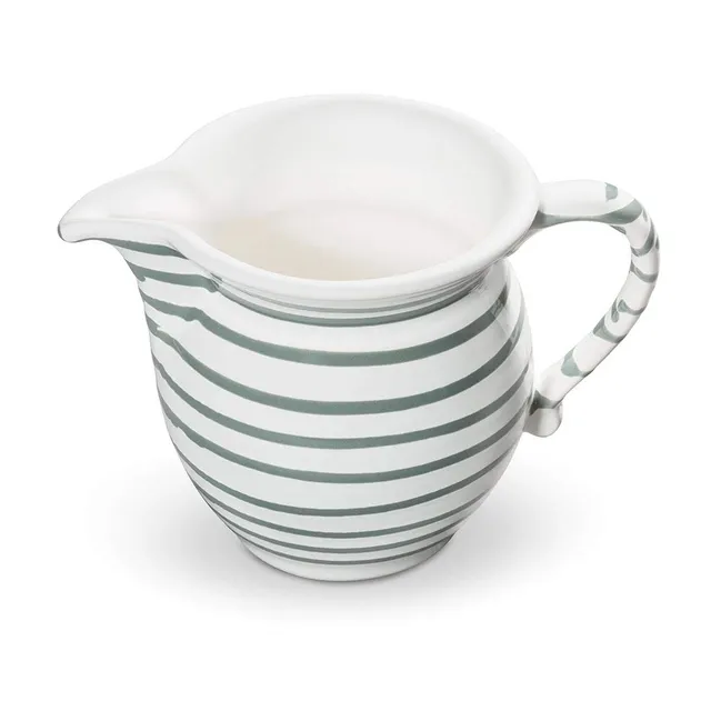 gmundner-keramik-milchgie-er-glatt-0-5-liter-graugeflammt image 1