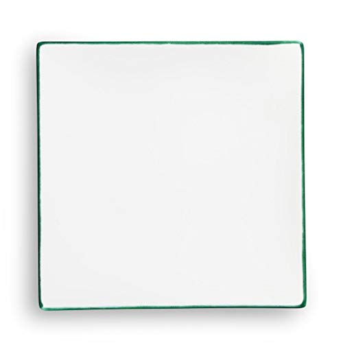 gmundner-keramik-dessertteller-gr-ner-rand-20-x-20-x-2-6-cm-handgemacht-in-sterr image 4