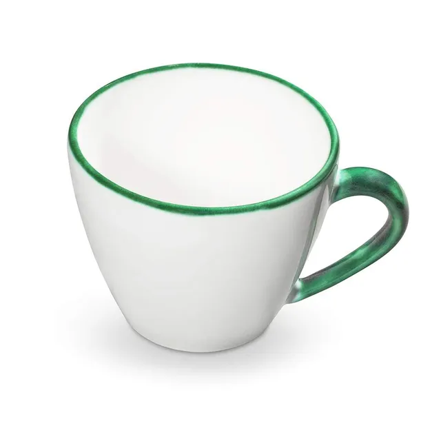 gmundner-keramik-cappuccino-tasse-gourmet-0-16-liter-gr-ner-rand image 1