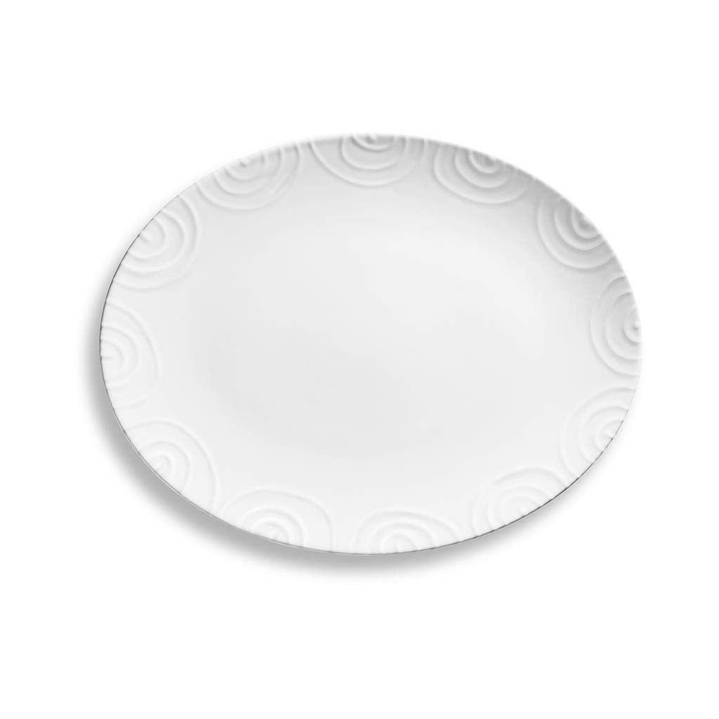 gmundner-keramik-platte-oval-33-x-26-cm-wei-9eflammt image 2