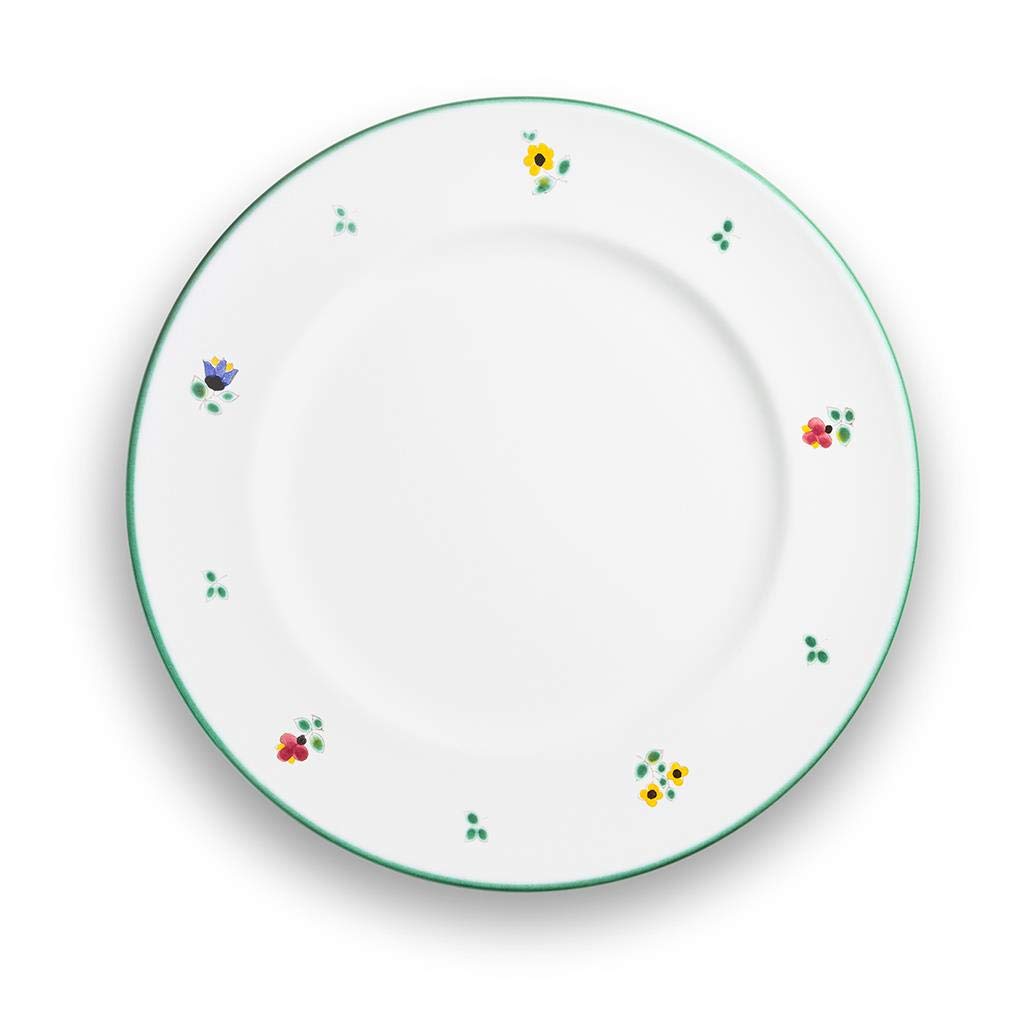 gmundner-keramik-speiseteller-gourmet-27-cm-streublumen-handgemacht-in-sterreich image 2