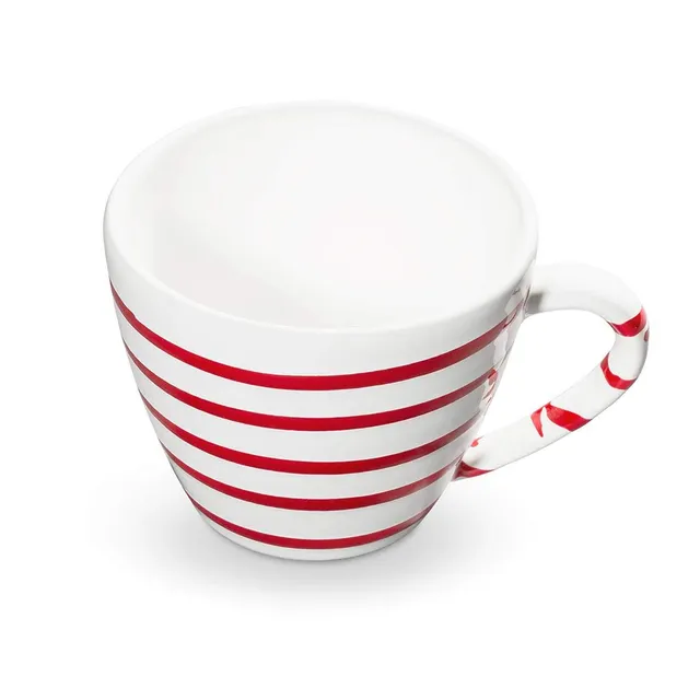 gmundner-keramik-cappuccino-tasse-gourmet-0-16-liter-rotgeflammt-handgemacht-in- image 1
