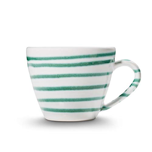 gmundner-keramik-kaffeetasse-gourmet-gr-ngeflammt-0-2-liter image 5