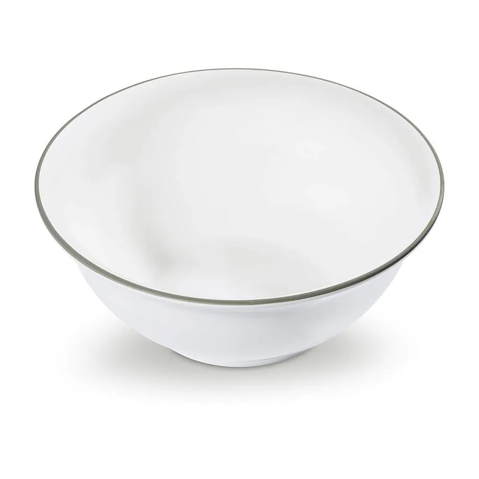 gmundner-keramik-salatsch-ssel-26-cm-grauer-rand-2-liter-handgemacht-in-sterreic image 1