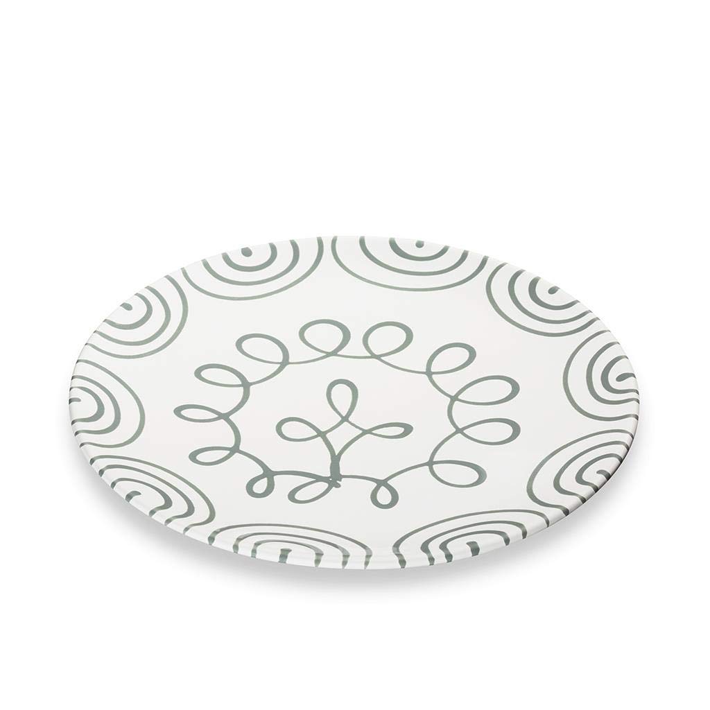 gmundner-keramik-graugeflammt-speiseteller-28-cm-handgemachte-keramik-aus-sterre image 1
