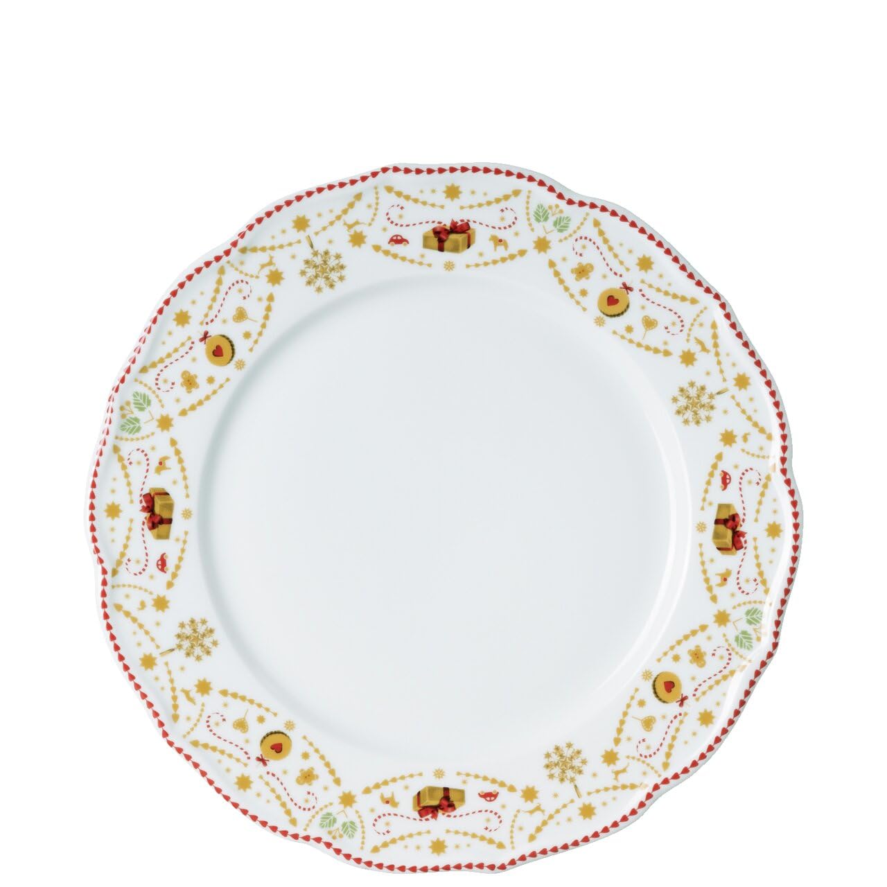 hutschenreuther-christmas-love-teller-flach-27-cm-rot-beige image 3