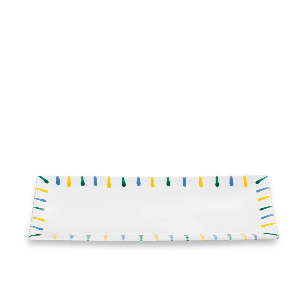 gmundner-keramik-platte-rechteckig-36-x-15-cm-buntgeflammt-handgemacht-in-sterre image 1
