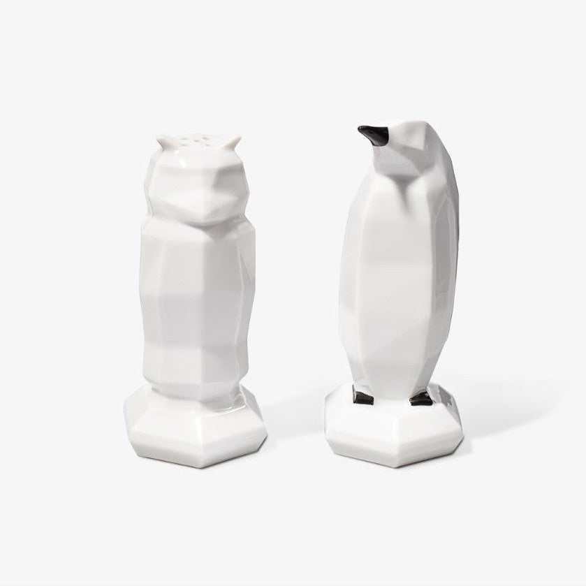 augarten-geschenkset-salz-und-pfefferstreuer-eule-pinguin-wei-handbemalt image 1