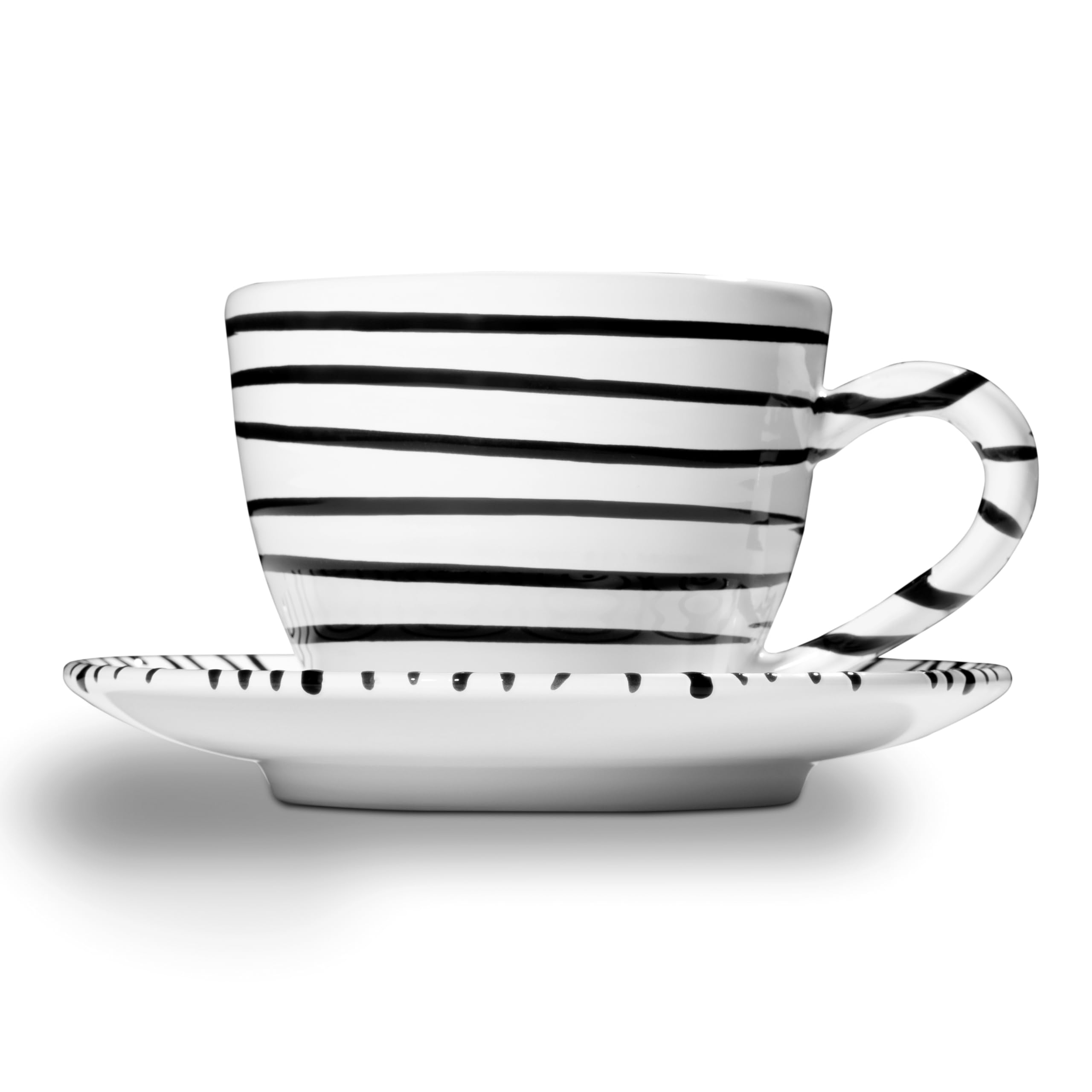 gmundner-keramik-schwarzgeflammt-teetasse-maxima-mit-unterteller-handgemacht-in- image 2