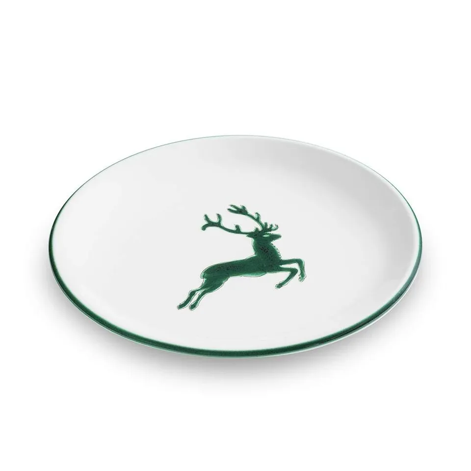 gmundner-keramik-gr-ner-hirsch-dessertteller-20-cm image 1