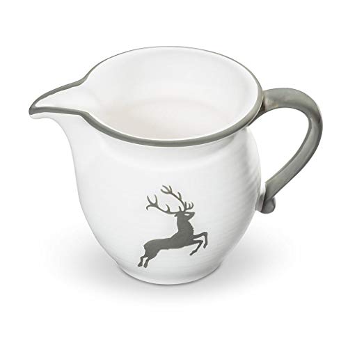 gmundner-keramik-milchgie-er-glatt-0-5-liter-grauer-hirsch image 8