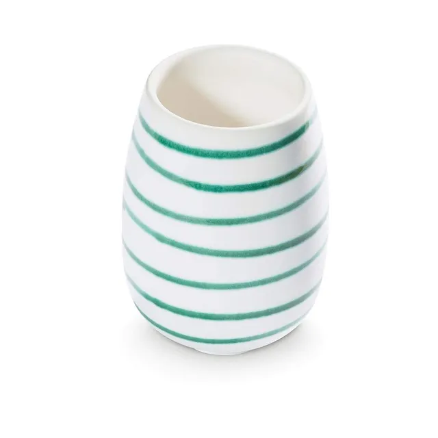 gmundner-keramik-vase-h-he-11-cm-durchmesser-6-cm-gr-ngeflammt-handgemacht-in-st image 1