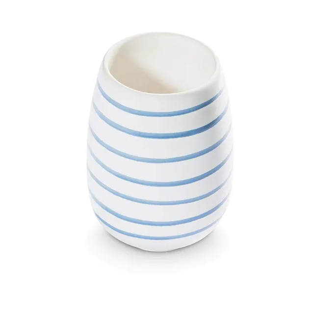 gmundner-keramik-blaugeflammt-vase-11-cm image 1