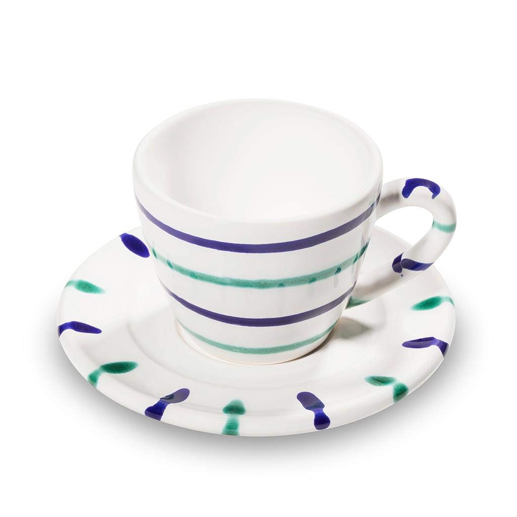 gmundner-keramik-traunsee-espresso-for-you-gourmet-set-2-teilig-tasse-mit-untert image 2
