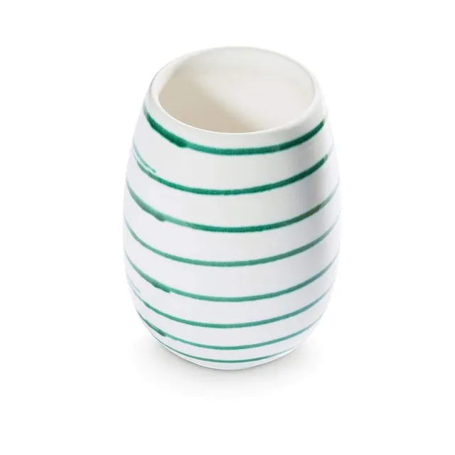 gmundner-keramik-vase-15-cm-gr-ngeflammt image 1