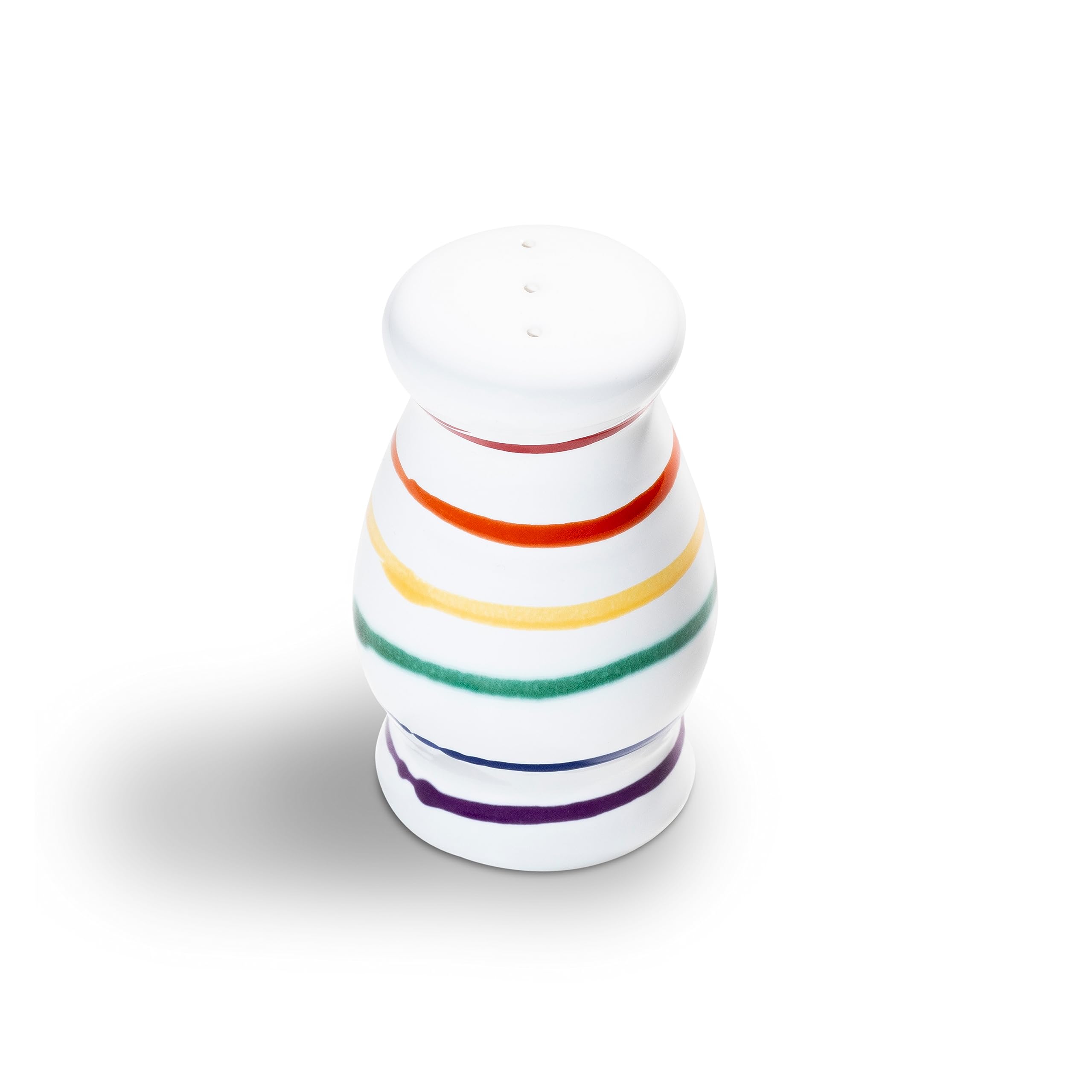 gmundner-keramik-pfefferstreuer-bauchig-regenbogen-handgemacht-in-sterreich image 1