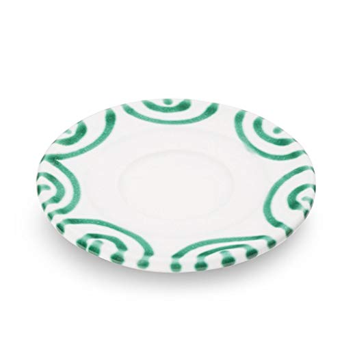 gmundner-keramik-unterteller-espresso-gourmet-gr-ngeflammt-11-cm image 3