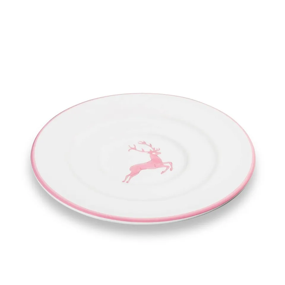 gmundner-keramik-rosa-hirsch-kaffee-gourmet-untertasse-16-cm-handgemacht-in-aust image 1
