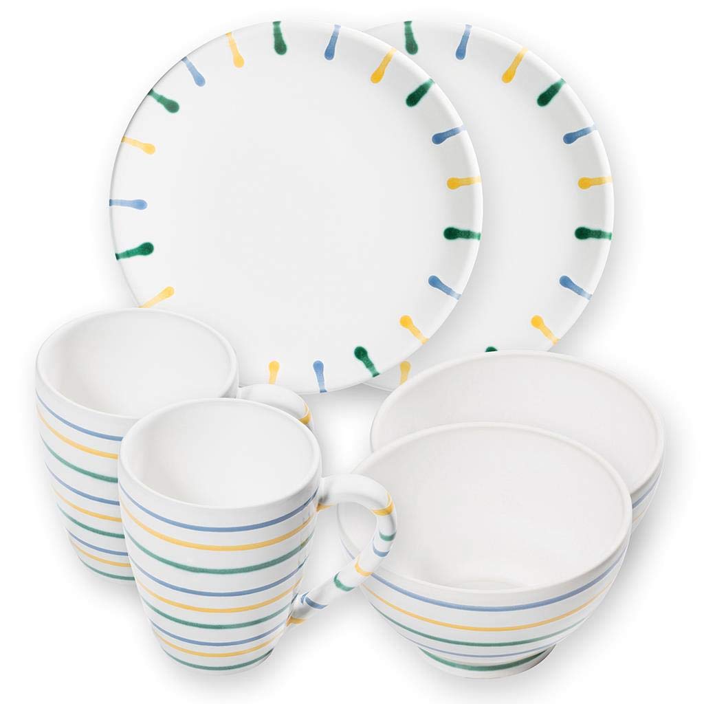 gmundner-keramik-h-4ttenfr-4hst-4ck-cup-f-4r-2-geschirrset-6-teilig-buntgeflammt image 1