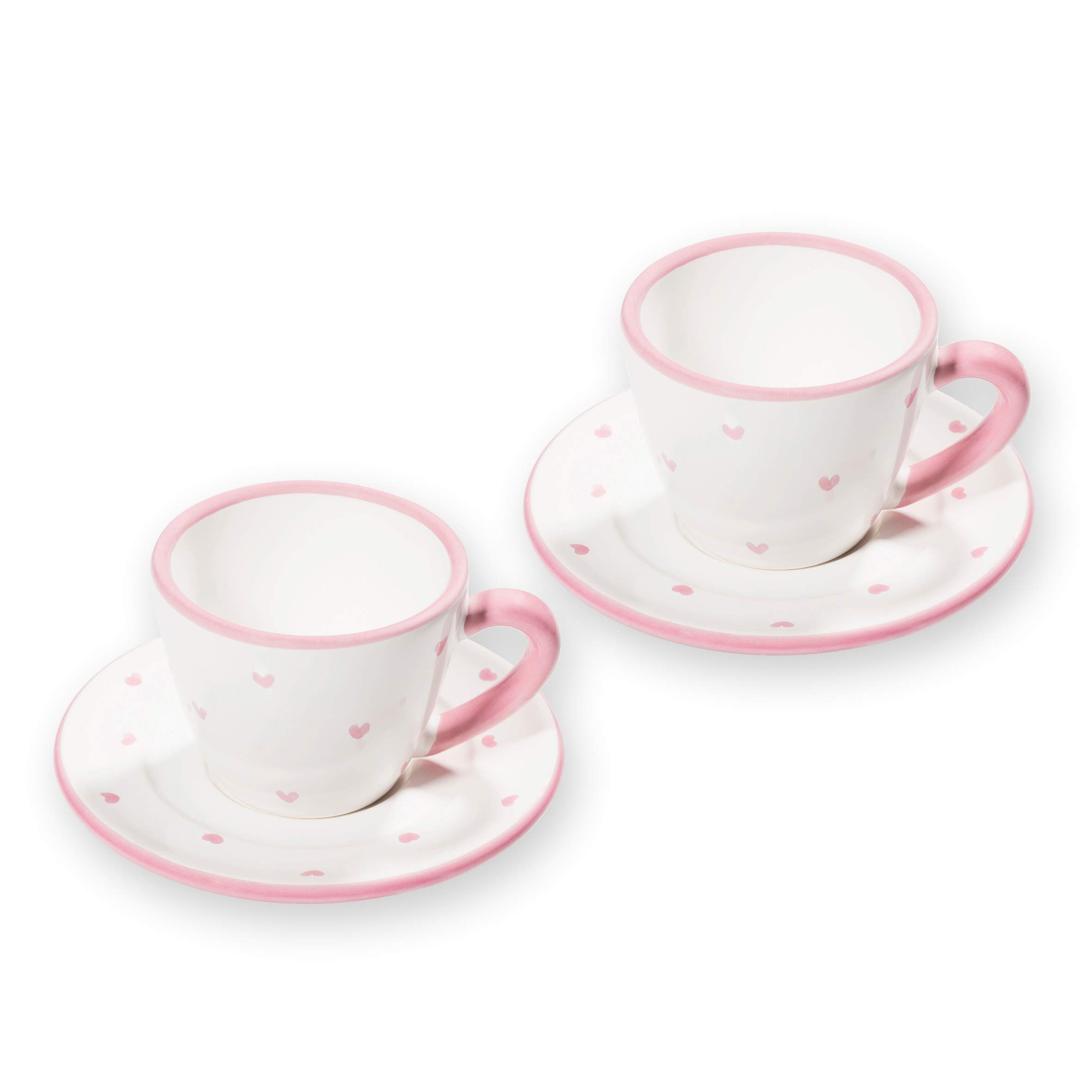gmundner-keramik-herzerl-rosa-espresso-f-r-2-gourmet-set-2-x-0-06-l-tassen-unter image 1