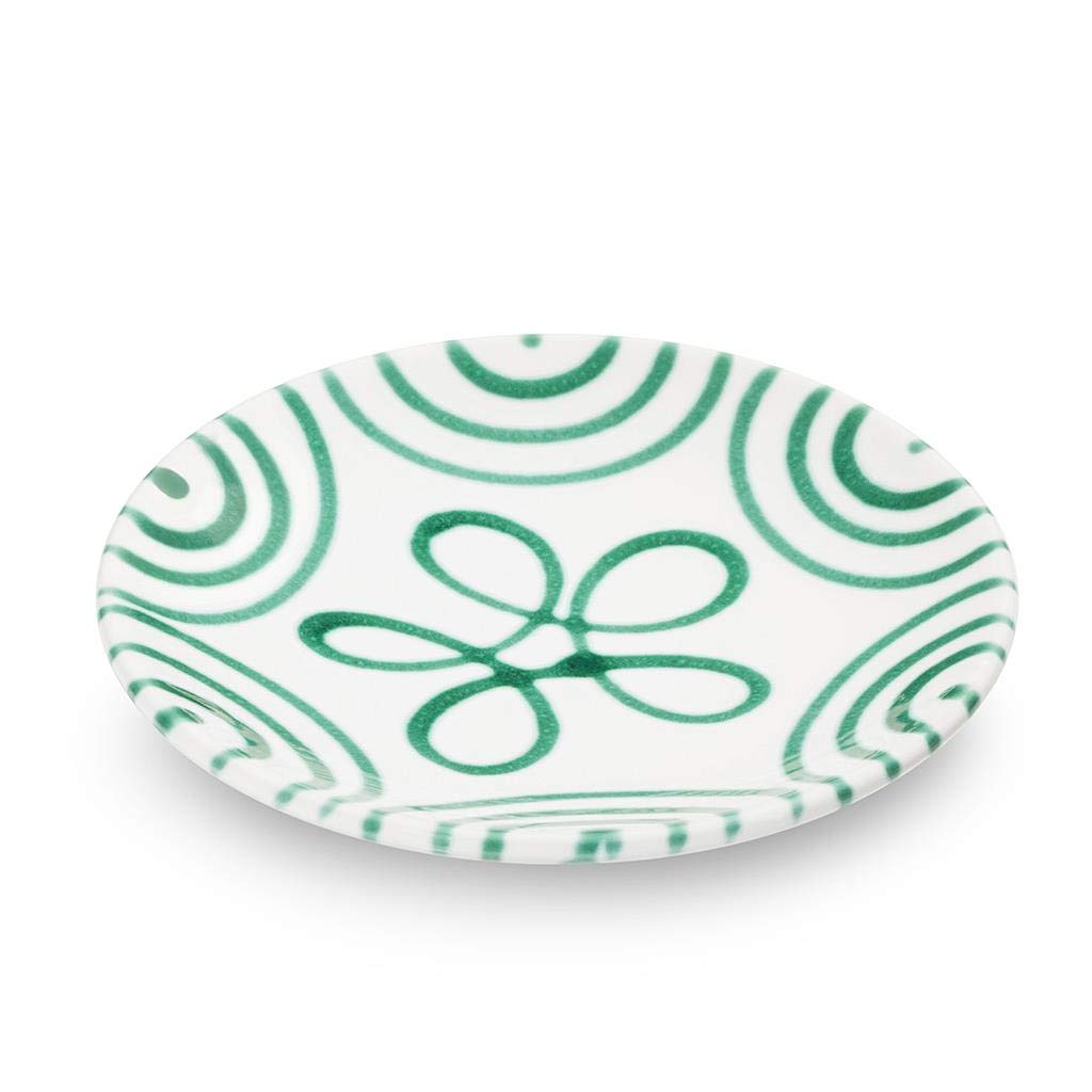 gmundner-keramik-unterteller-15-cm-gelbgeflammt-f-r-kaffeetasse-cup-handgemachte image 6