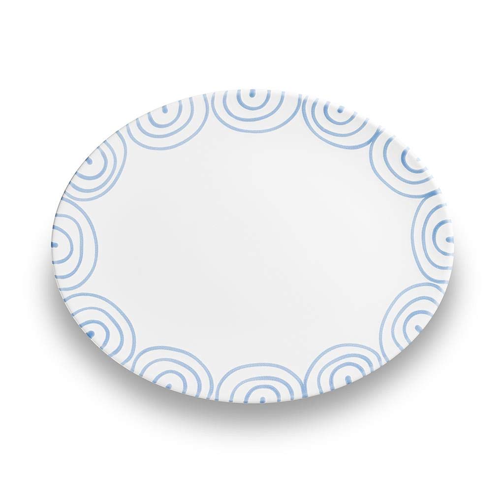 gmundner-keramik-platte-oval-blaugeflammt-33-x-26-cm-handgemacht-in-sterreich image 2