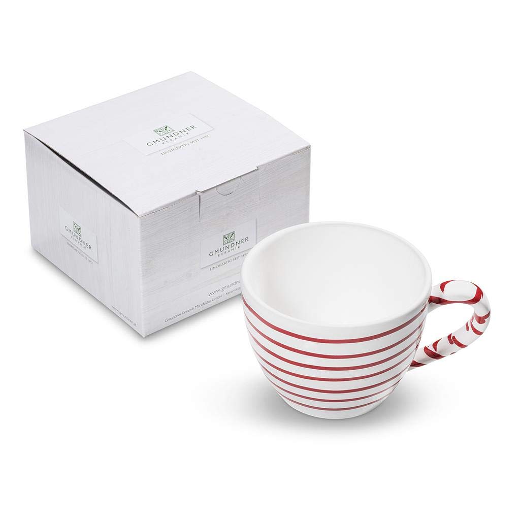 gmundner-keramik-teetasse-maxima-0-4-liter-rotgeflammt-handgemacht-in-sterreich image 1