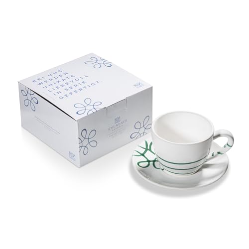 gmundner-keramik-pur-geflammt-gr-n-teetasse-maxima-mit-unterteller image 4