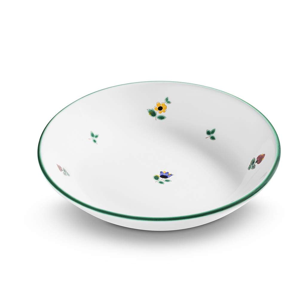 gmundner-keramik-suppenteller-cup-20-cm-streublume image 1