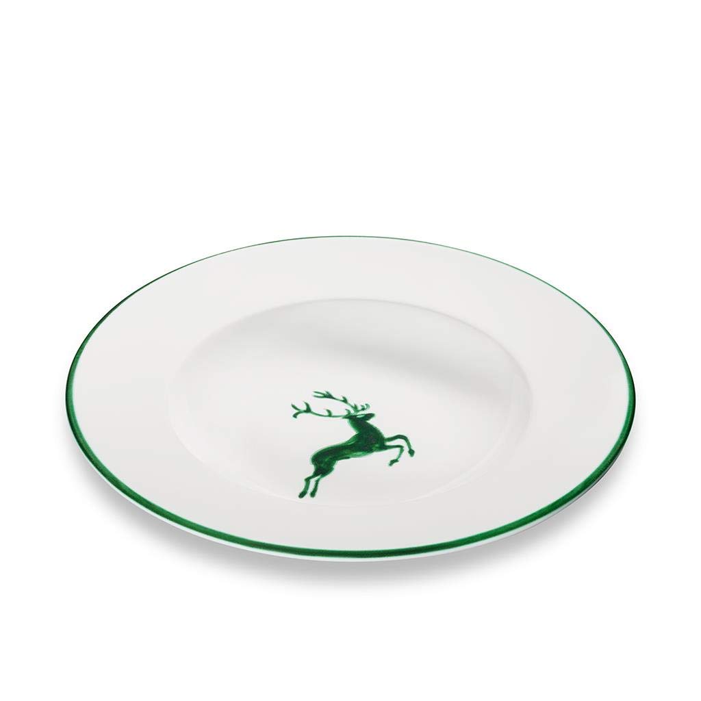 gmundner-keramik-pastateller-gourmet-29-cm-gr-ner-hirsch image 1