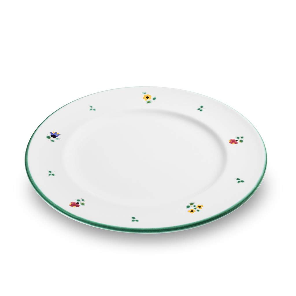 gmundner-keramik-speiseteller-gourmet-27-cm-streublumen-handgemacht-in-sterreich image 1