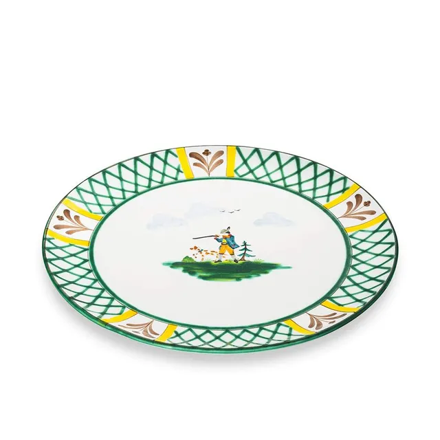 gmundner-keramik-platzteller-cup-jagd-32-cm image 1