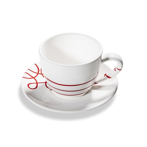gmundner-keramik-pur-geflammt-rot-teetasse-maxima-mit-unterteller image 5